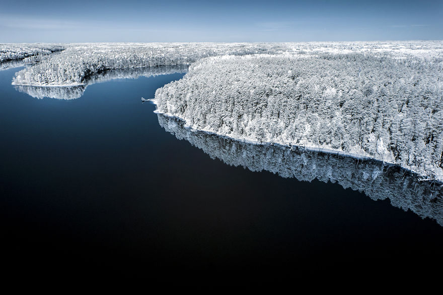 I Used An Infrared Camera To Take Otherwordly Drone Landscapes