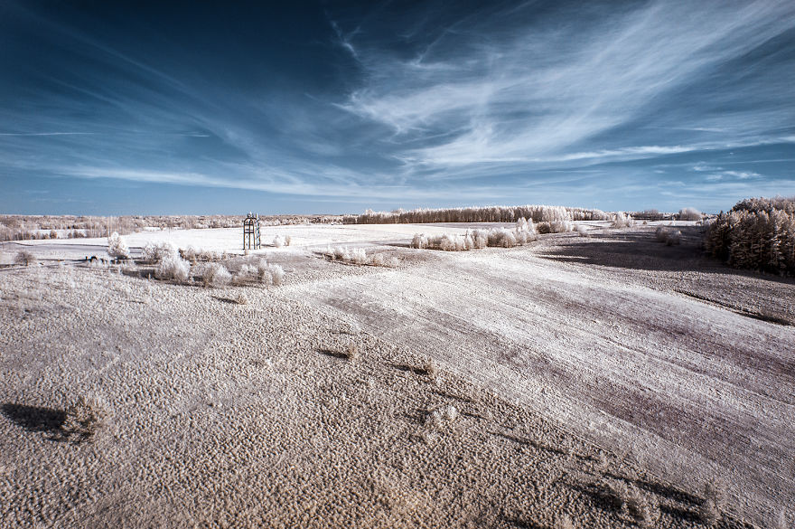 I Used An Infrared Camera To Take Otherwordly Drone Landscapes