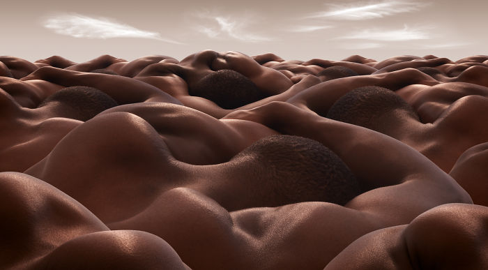 Photographer Forms Landscapes Using Just Human Bodies And The Result Looks Majestic (13 Pics) Photographer Forms Landscapes Using Just Human Bodies And The Result Looks Majestic (13 Pics)