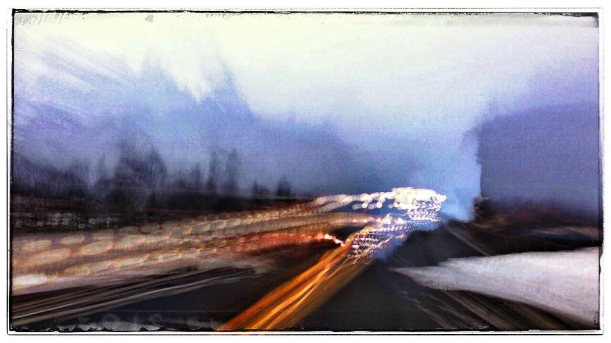 I Shoot Photos With Long Exposure In Speed Of 100 Km/H