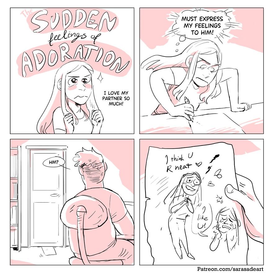 Artist Illustrates What Living In A Polyamorous Relationship Looks Like