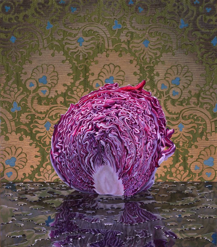 Radicchio (16 x 14, Oil On Panel, 2020)