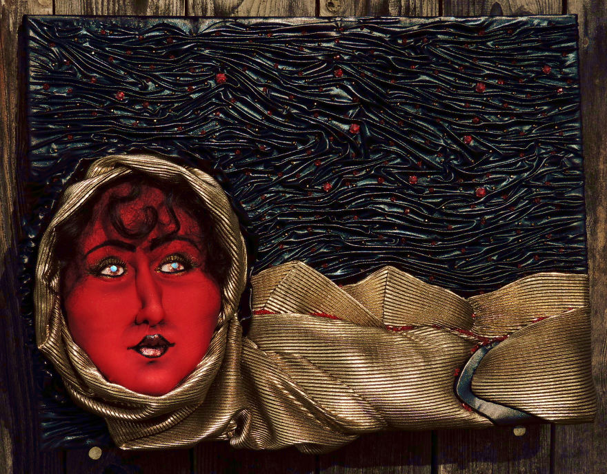 "Face From A Tribute To MMIWG" (Missing And Murdered Indigenous Women And Girls)