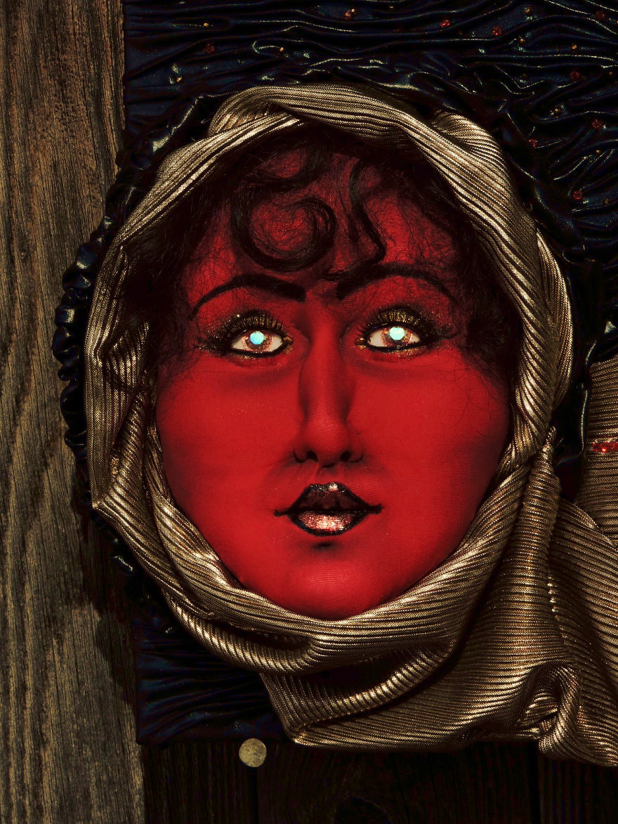 "Face From A Tribute To MMIWG" (Missing And Murdered Indigenous Women And Girls)