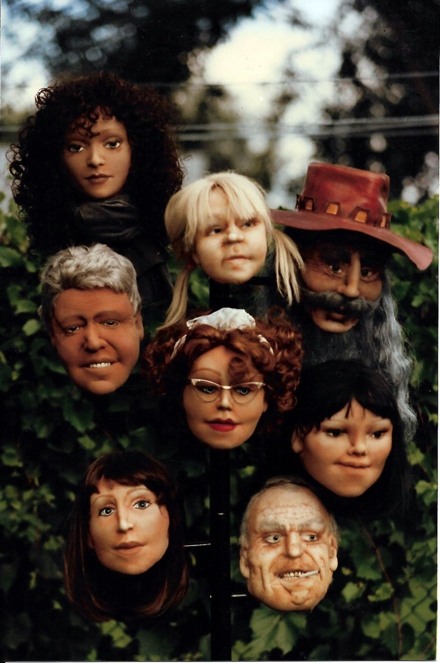 A Variety Of Characters Created By Me