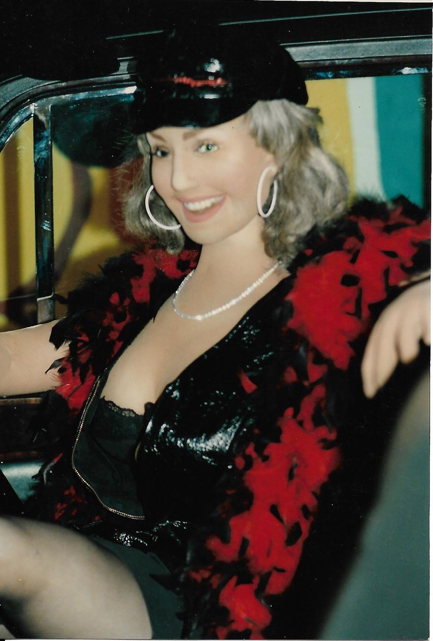 Sculpture Of John Lennon's Personal Chauffeur Sitting In His Phantom V Rolls Royce, Museum Display