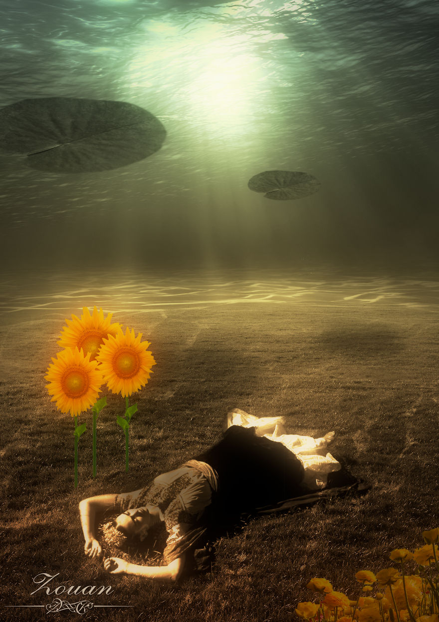 Frida Kahlo's Flower Garden
- Photo Art By Zouan Kourtis