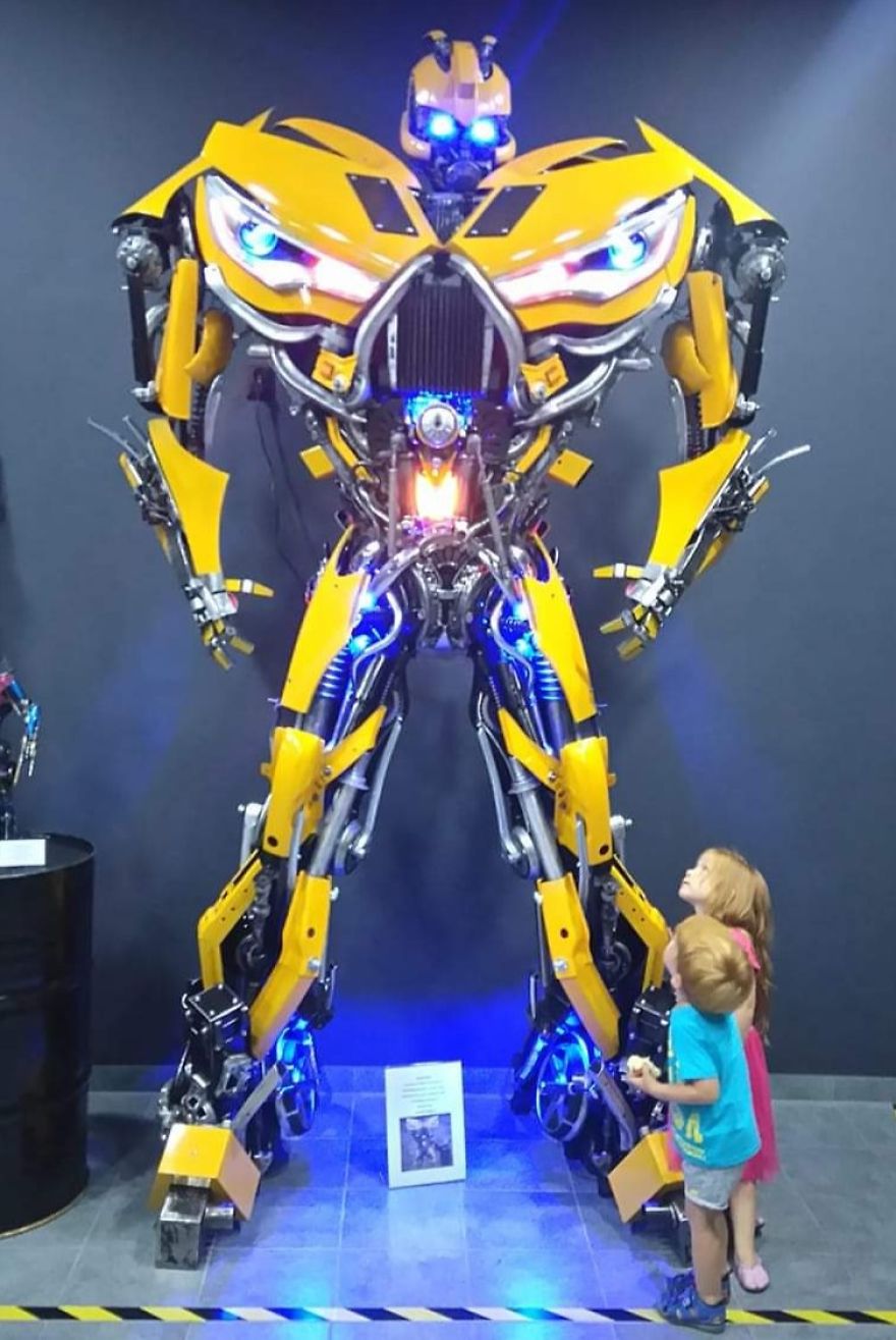 How I Built Autobot From Scrap Metal - Version Rc