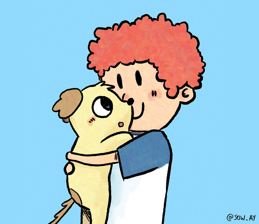 I Draw Cute Animals To Make People Smile.