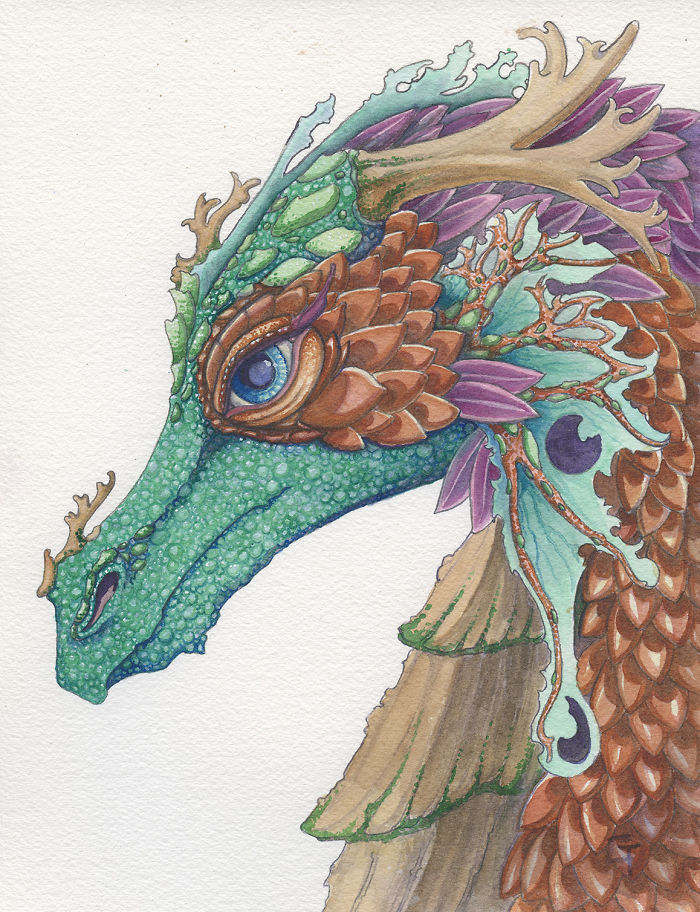 Copper Scaled Dragon