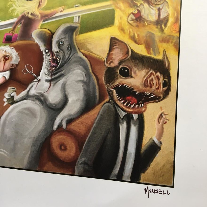 I Created 5 Digital Posters Depicting Over 500 Different References From Pop-Culture