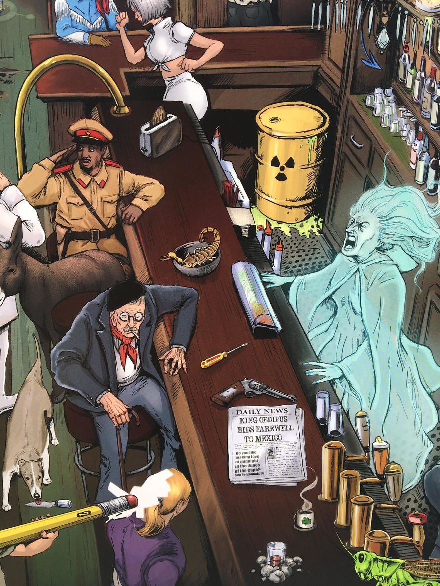 I Created 5 Digital Posters Depicting Over 500 Different References From Pop-Culture I Created 5 Digital Posters Depicting Over 500 Different References From Pop-Culture