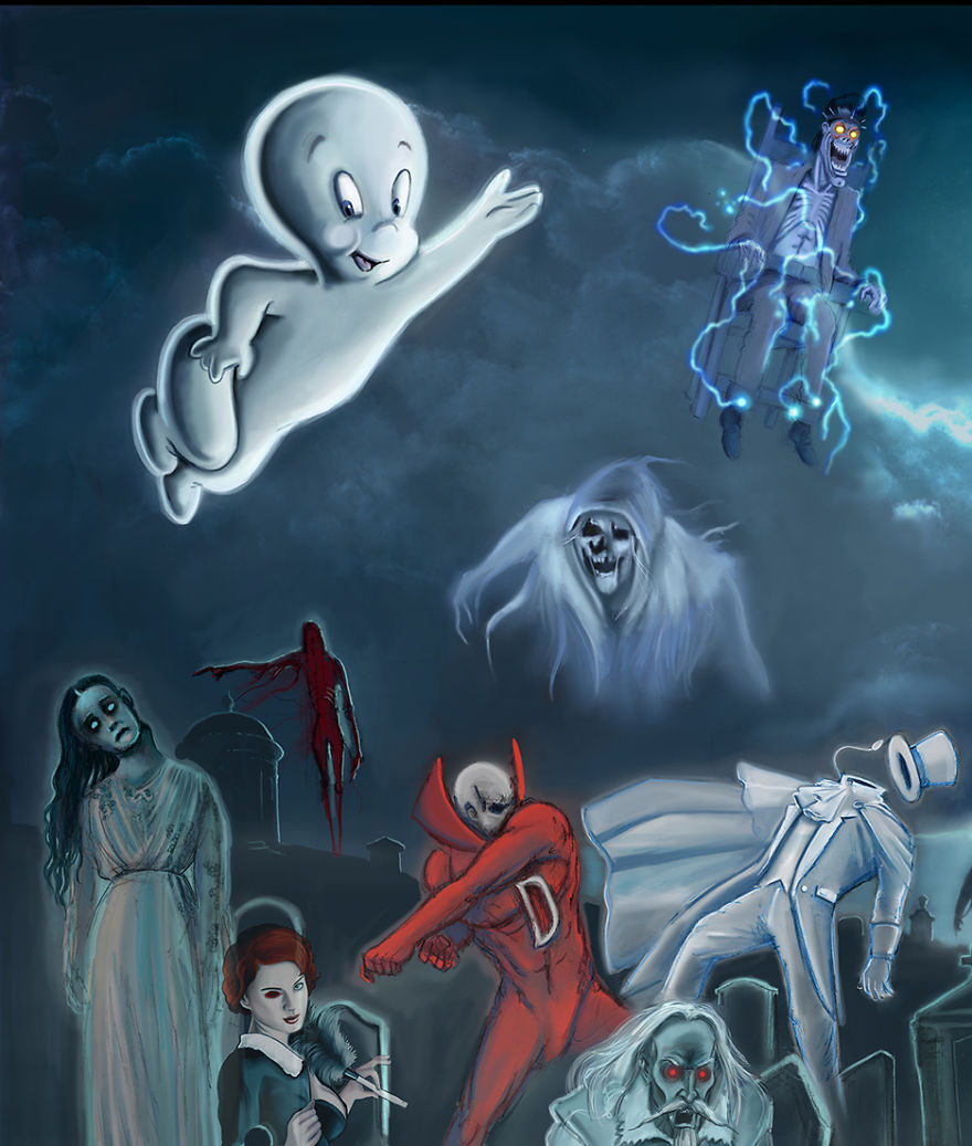 I Created 5 Digital Posters Depicting Over 500 Different References From Pop-Culture I Created 5 Digital Posters Depicting Over 500 Different References From Pop-Culture