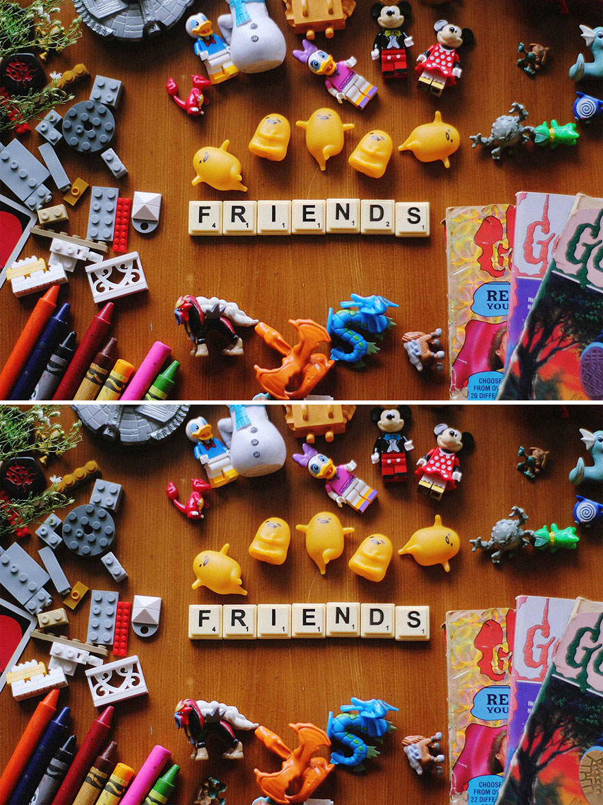 Scrabble (12 Differences)