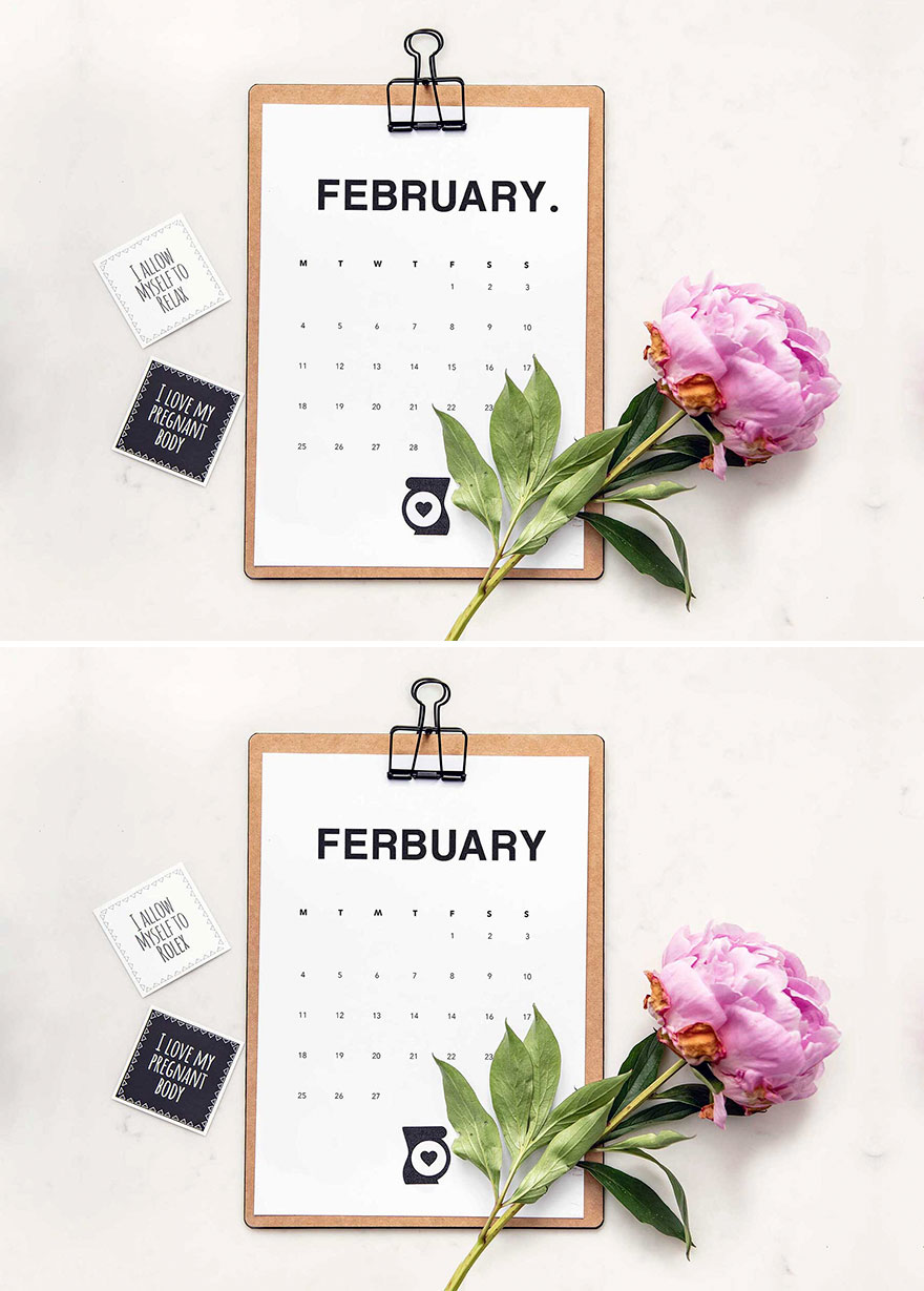 Calendar (9 Differences)