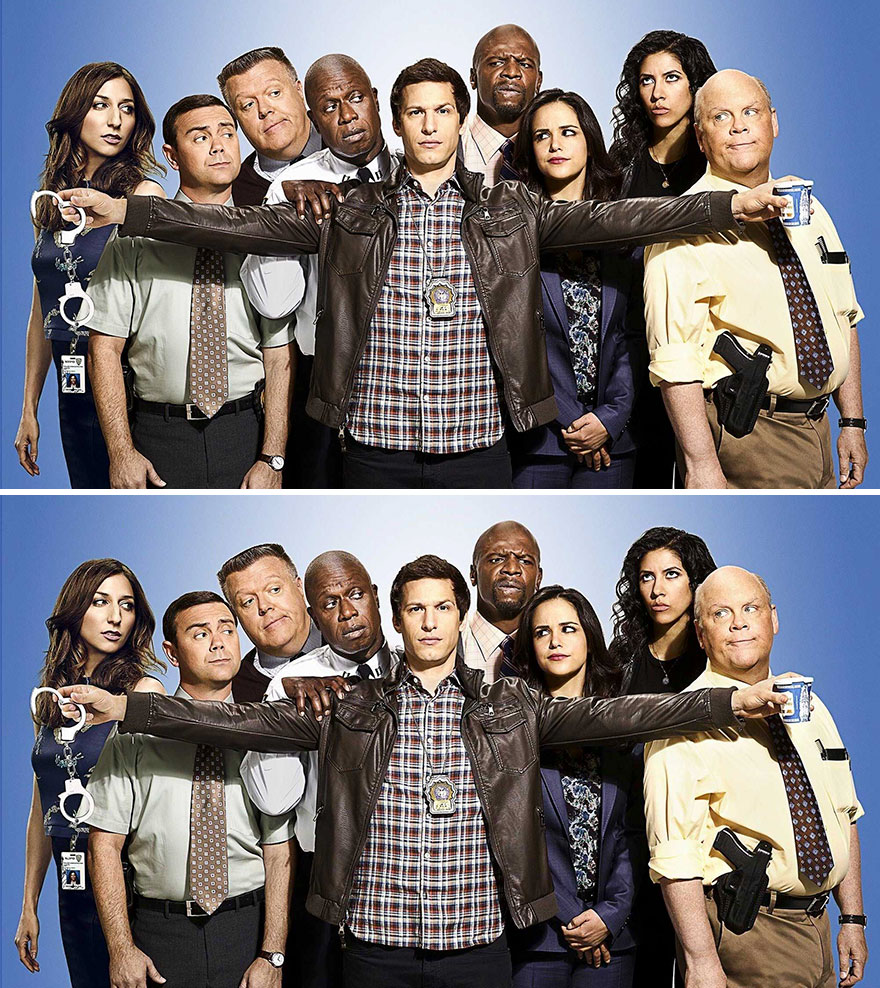 "Brooklyne Nine-Nine" (10 Differences)