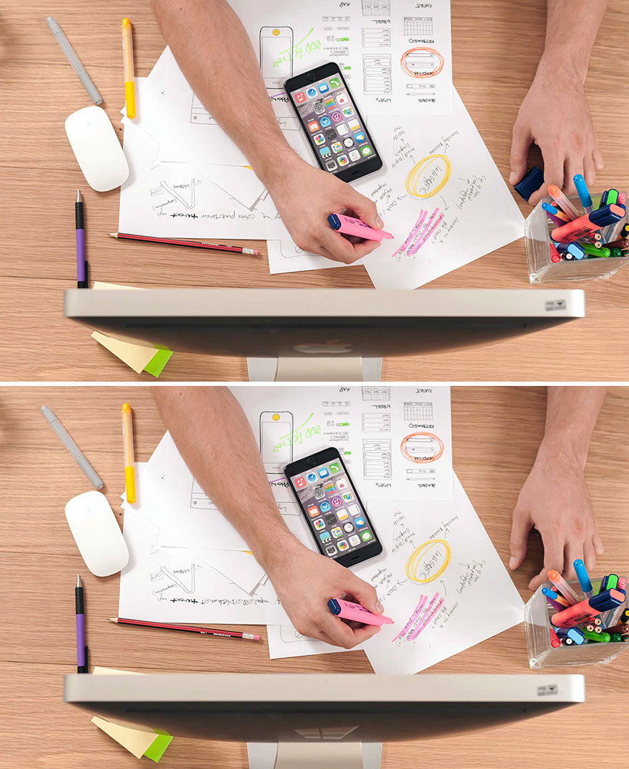 Desk (12 Differences)