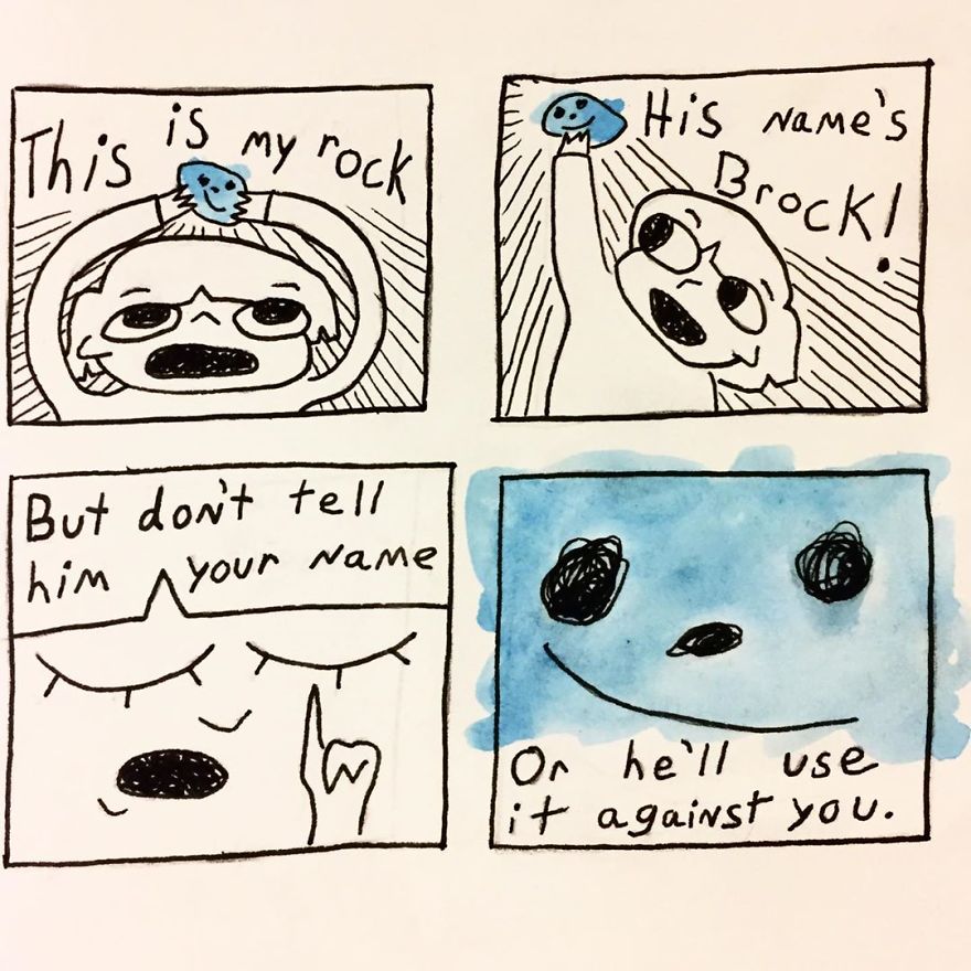 I Make Silly Watercolor Comics (Very Cool) (17 Pics)