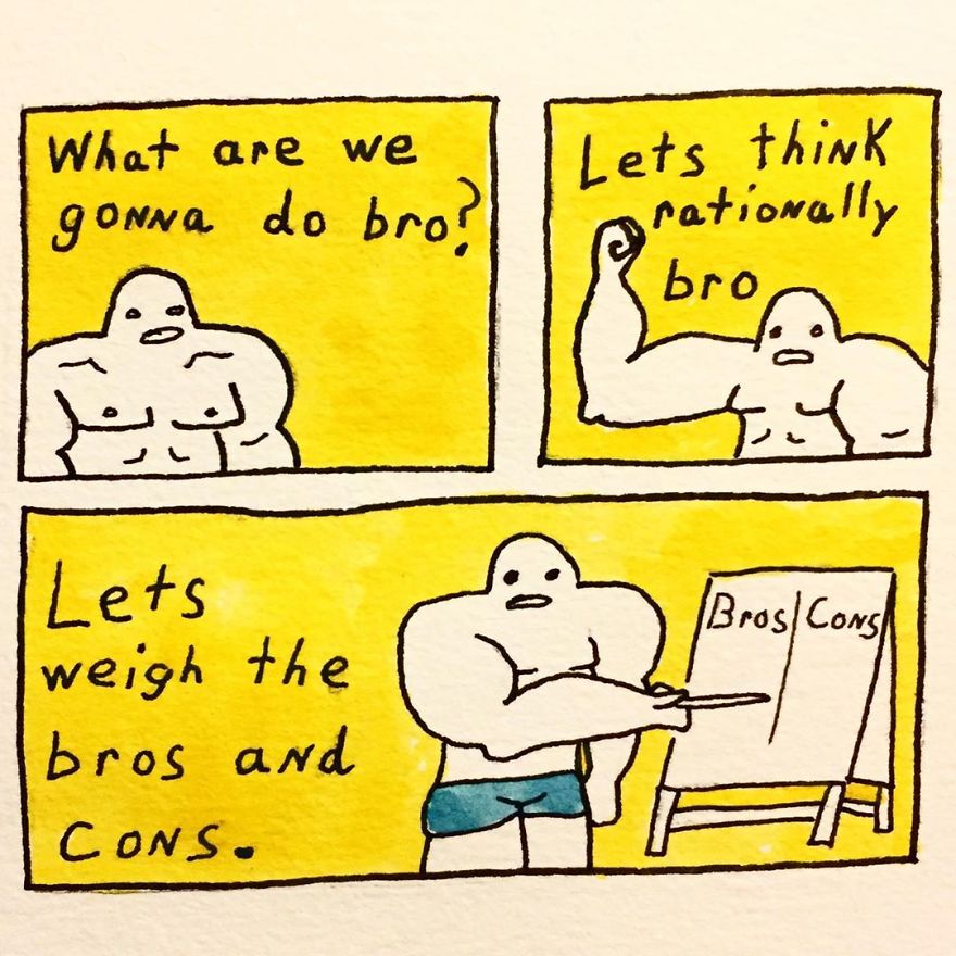 I Make Silly Watercolor Comics (Very Cool) (17 Pics)