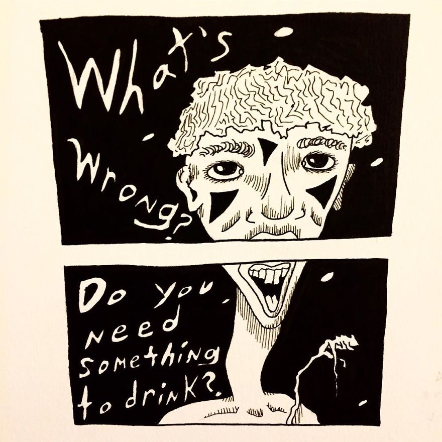 I Make Silly Watercolor Comics (Very Cool) (17 Pics)