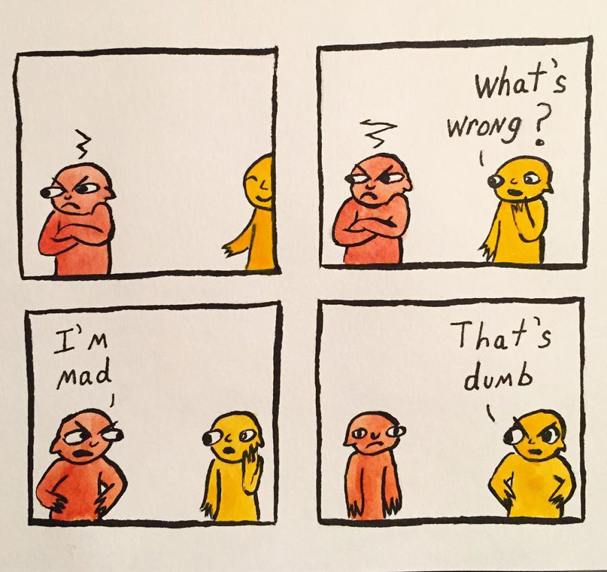 I Make Silly Watercolor Comics (Very Cool) (17 Pics)