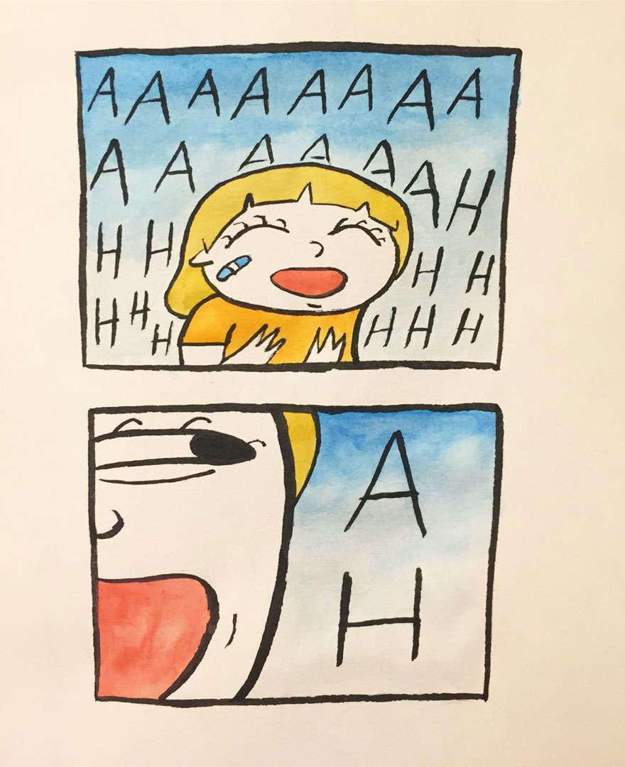 I Make Silly Watercolor Comics (Very Cool) (17 Pics)