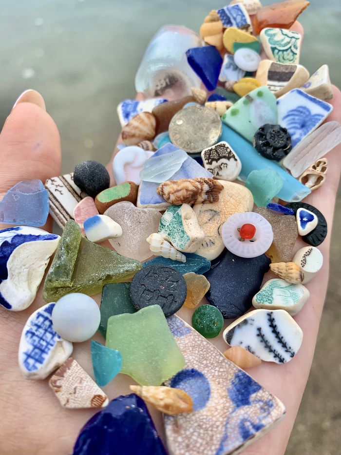 Different Treasures, All Found On The Same Day