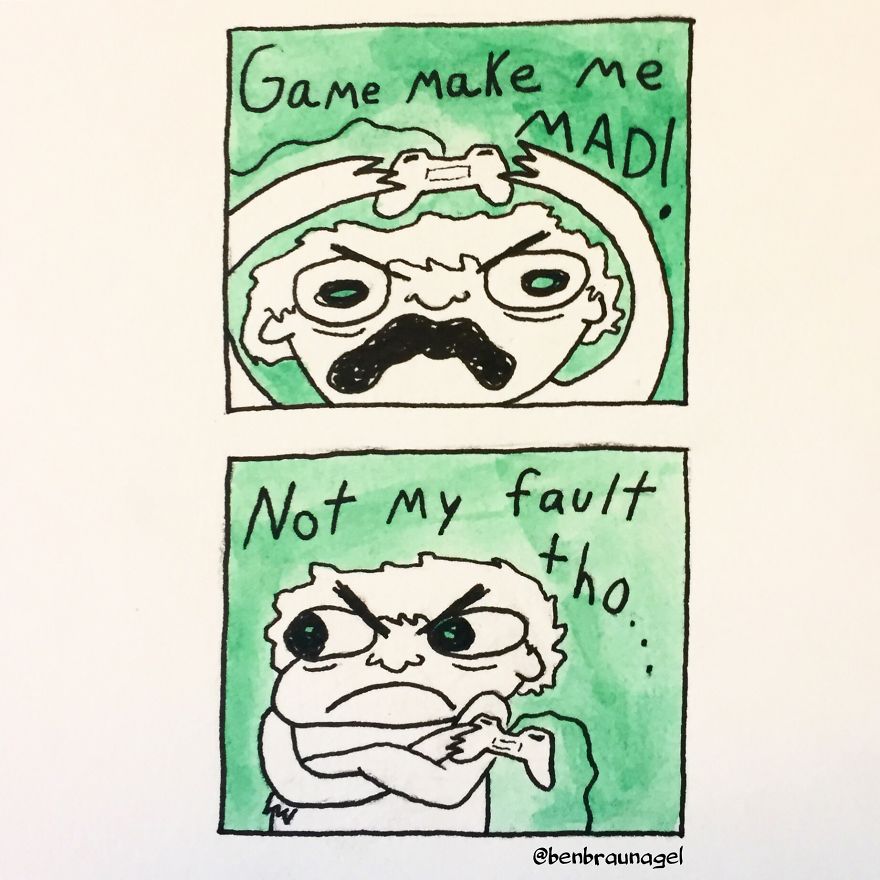 I Make Silly Watercolor Comics (Very Cool) (17 Pics)