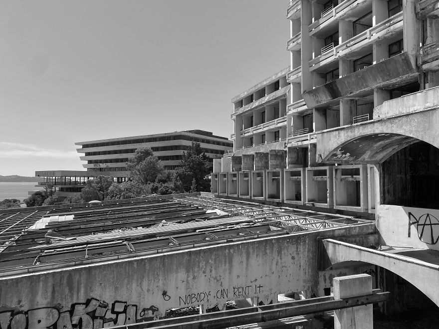 Luxury Hotels Destroyed And Abandoned After Yugoslavia War