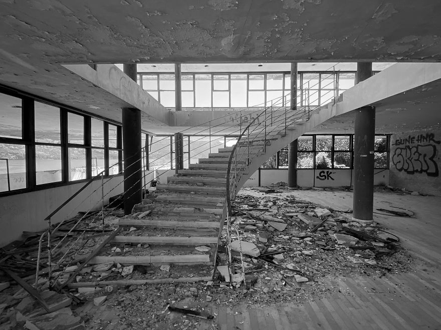 Luxury Hotels Destroyed And Abandoned After Yugoslavia War