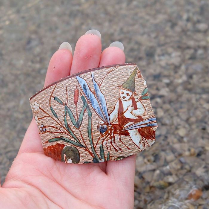 A Very Interesting Piece Of Sea Pottery