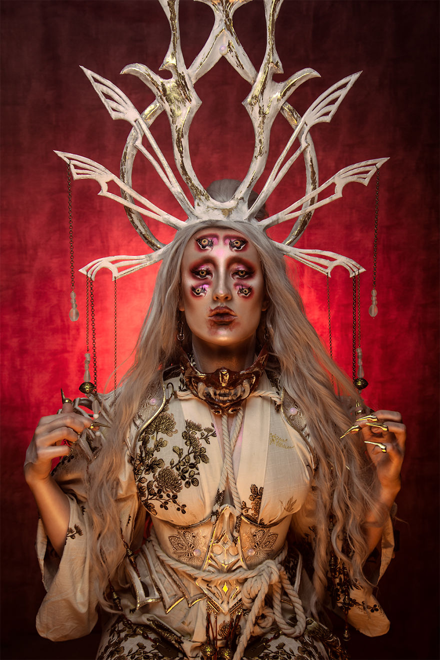 I Handmake Costumes From The Lightweight Wearable Porcelain And Stained Glass I Created, Here Are My Best Costume Designs (New Pics) I Handmake Costumes From The Lightweight Wearable Porcelain And Stained Glass I Created, Here Are My Best Costume Designs (New Pics)