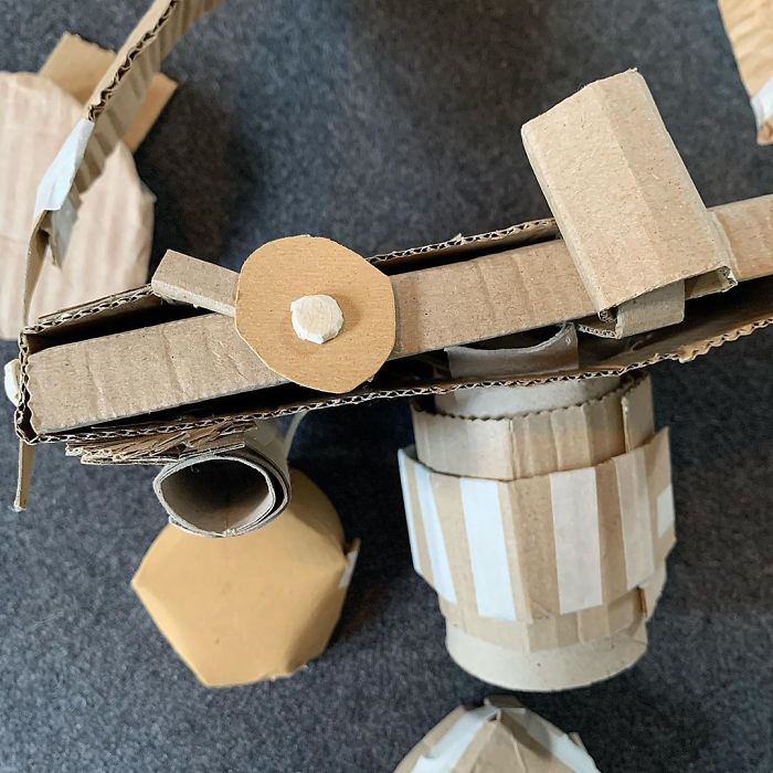 This Mom Is Repurposing Cardboard Into Fun And Accurate Everyday Household Items And Interactive Toys