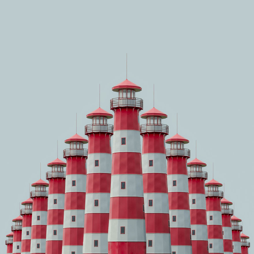 Pandemic Situation Inspired Me To Create Minimalistic Architecture Photography.