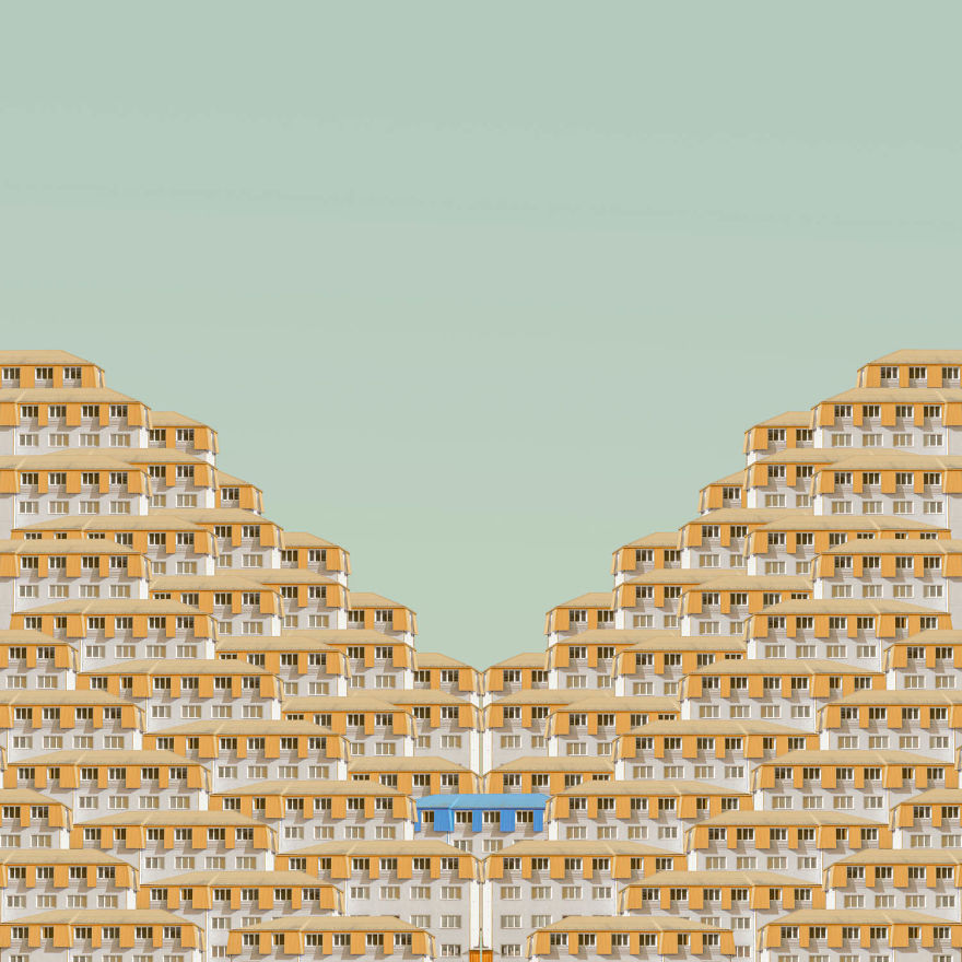 Pandemic Situation Inspired Me To Create Minimalistic Architecture Photography.