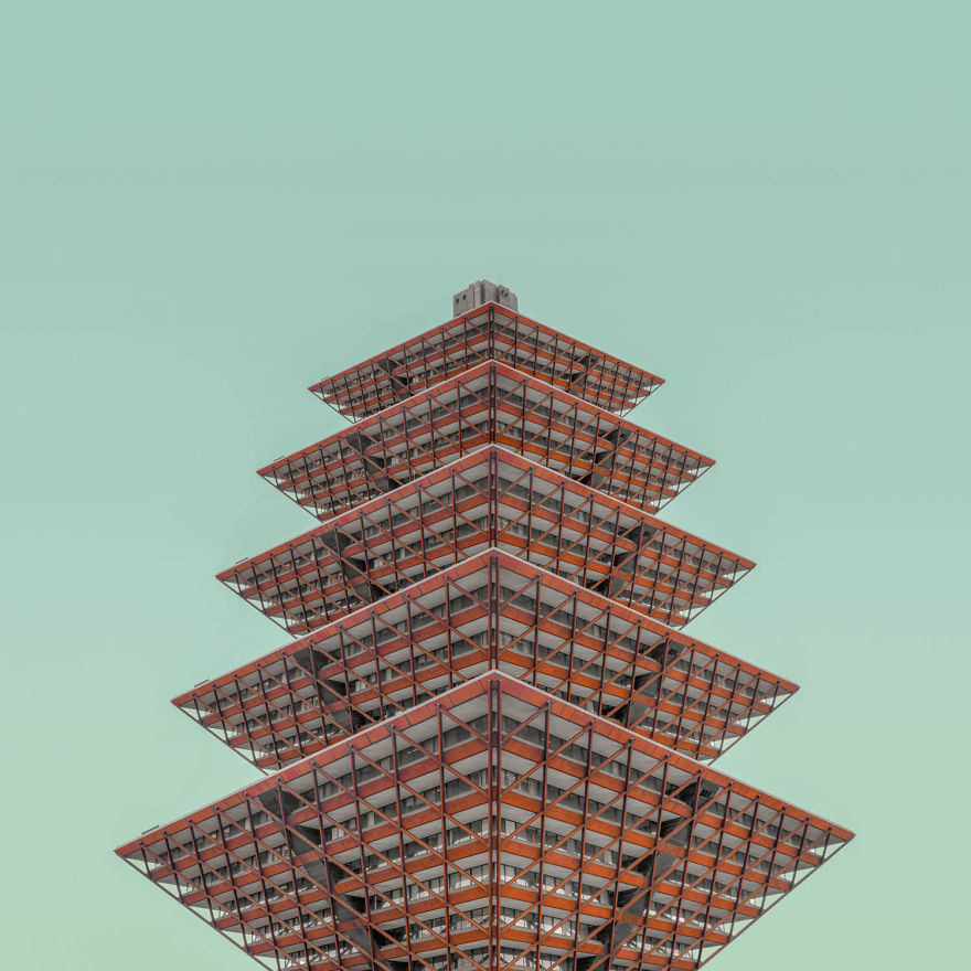 Pandemic Situation Inspired Me To Create Minimalistic Architecture Photography.