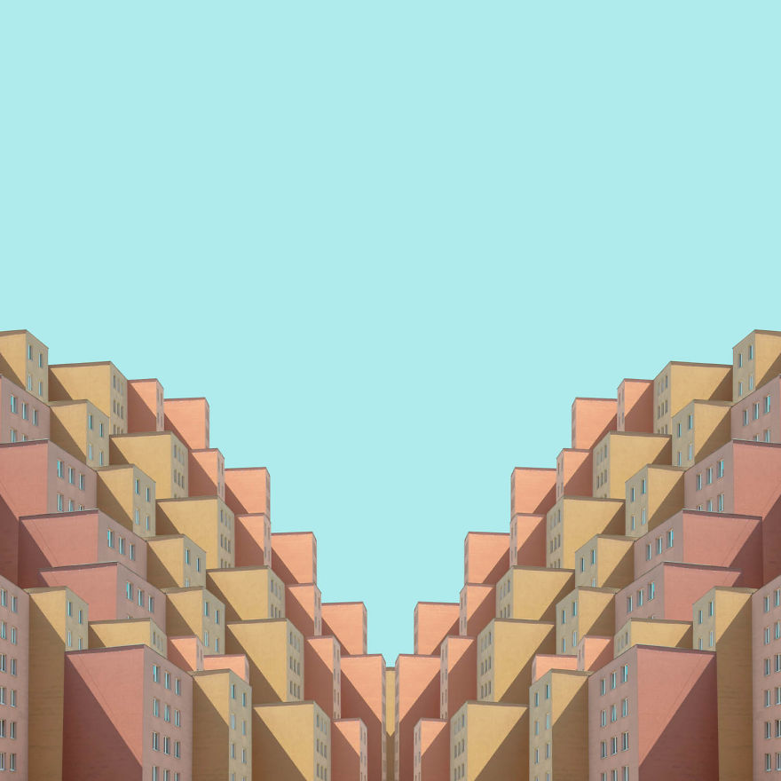 Pandemic Situation Inspired Me To Create Minimalistic Architecture Photography.