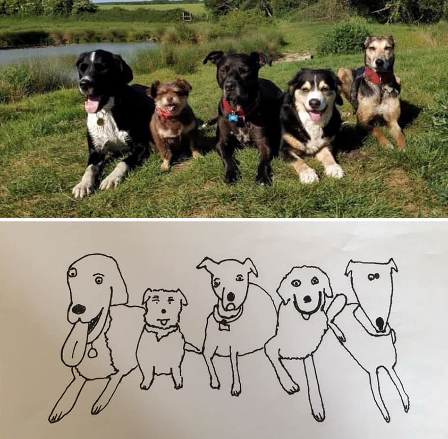 Funny-Pet-Portraits-Charity-Hercule-Van-Wolfwinkle