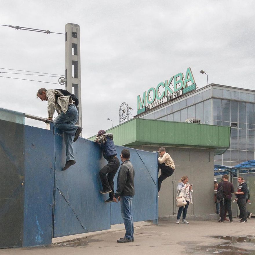 Photographer Reveals Peculiarities Of Russian Daily Life In A Unique Way