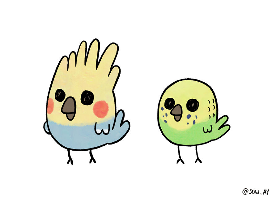 I Draw Cute Animals To Make People Smile.