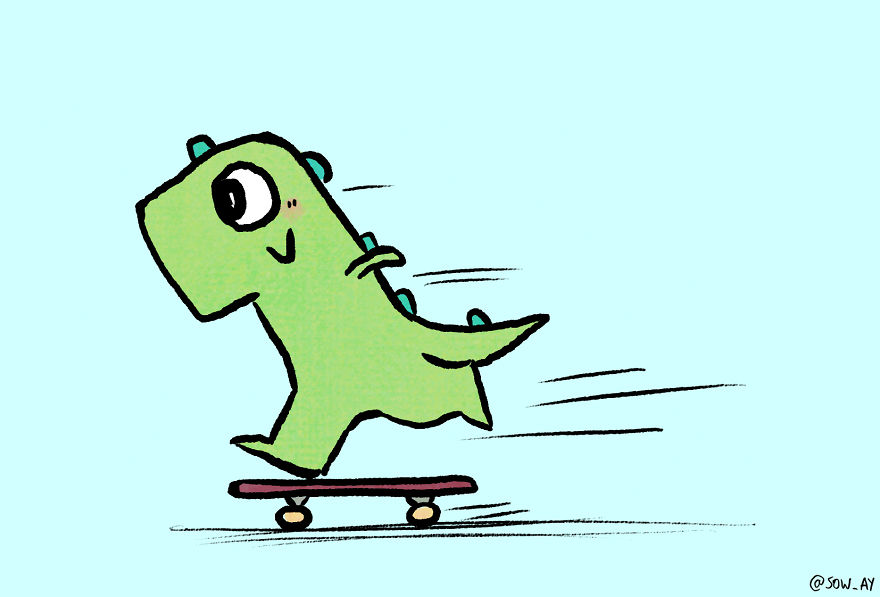 I Draw Cute Animals To Make People Smile.