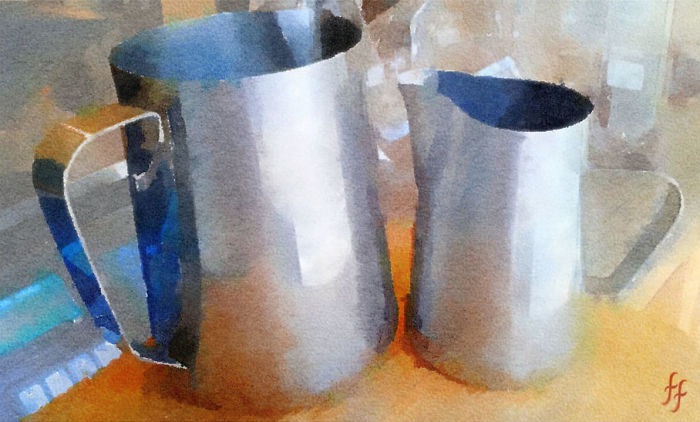 An Impressive Pair Of Jugs