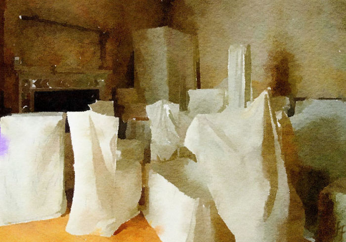 The State Of My Pad When I Had The Painters In