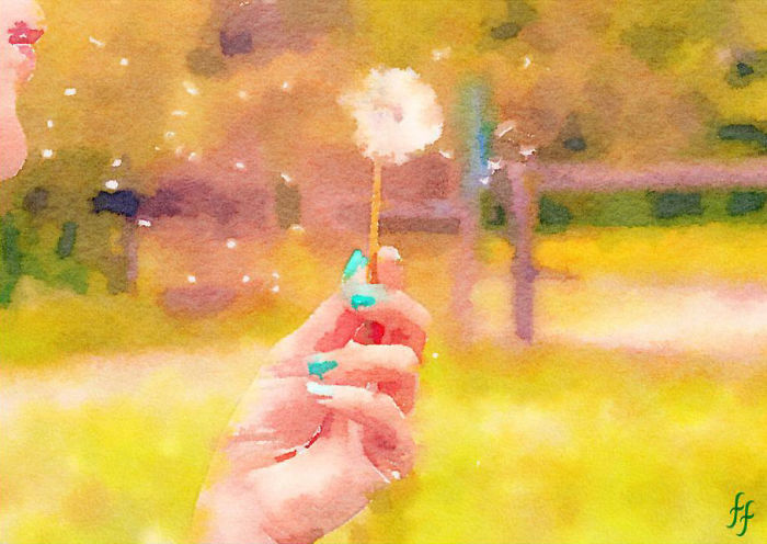 Blowing Seed Off The Head