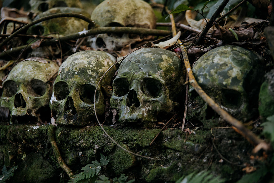 Visiting The Haunted Cemetary Of Trunyan, Bali. Visiting The Haunted Cemetary Of Trunyan, Bali.