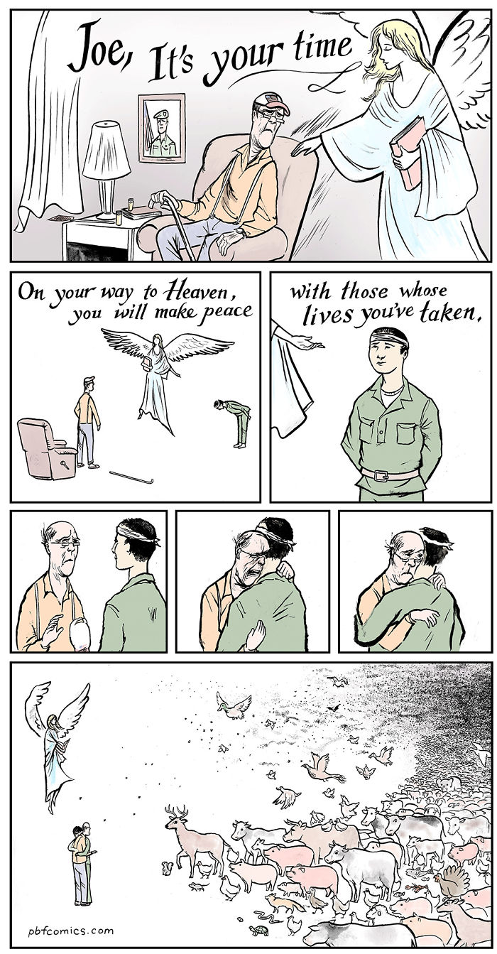 15 More Of The Hilarious Comics With Unexpectedly Dark Endings By 'Perry Bible Fellowship'