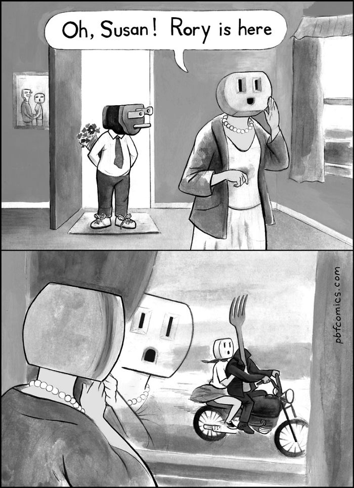 15 More Of The Hilarious Comics With Unexpectedly Dark Endings By 'Perry Bible Fellowship'