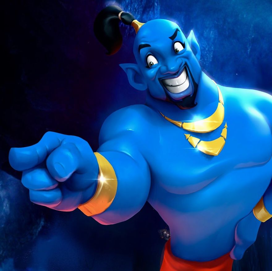 Will Smith (Genie From Aladdin)