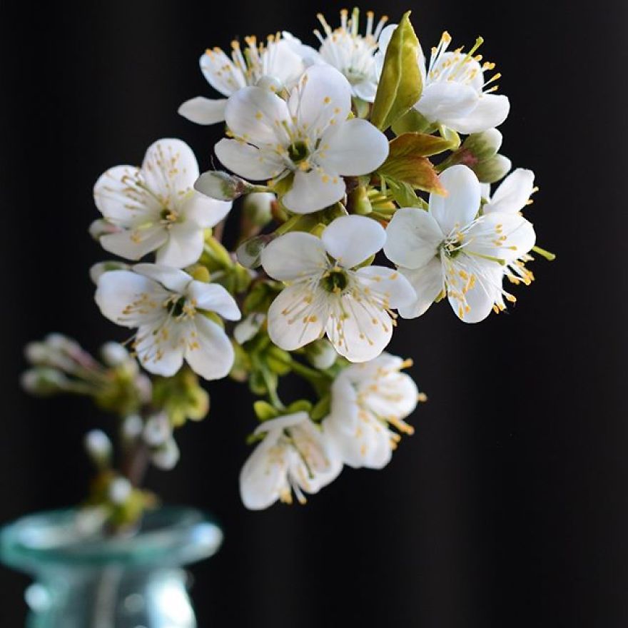 This Artist Creates Amazing Realistic Porcelain Flowers