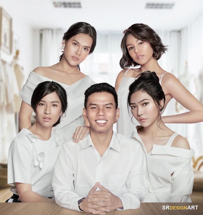 This Guy Can Be Friends With Any Celebrity With The Help Of Photoshop